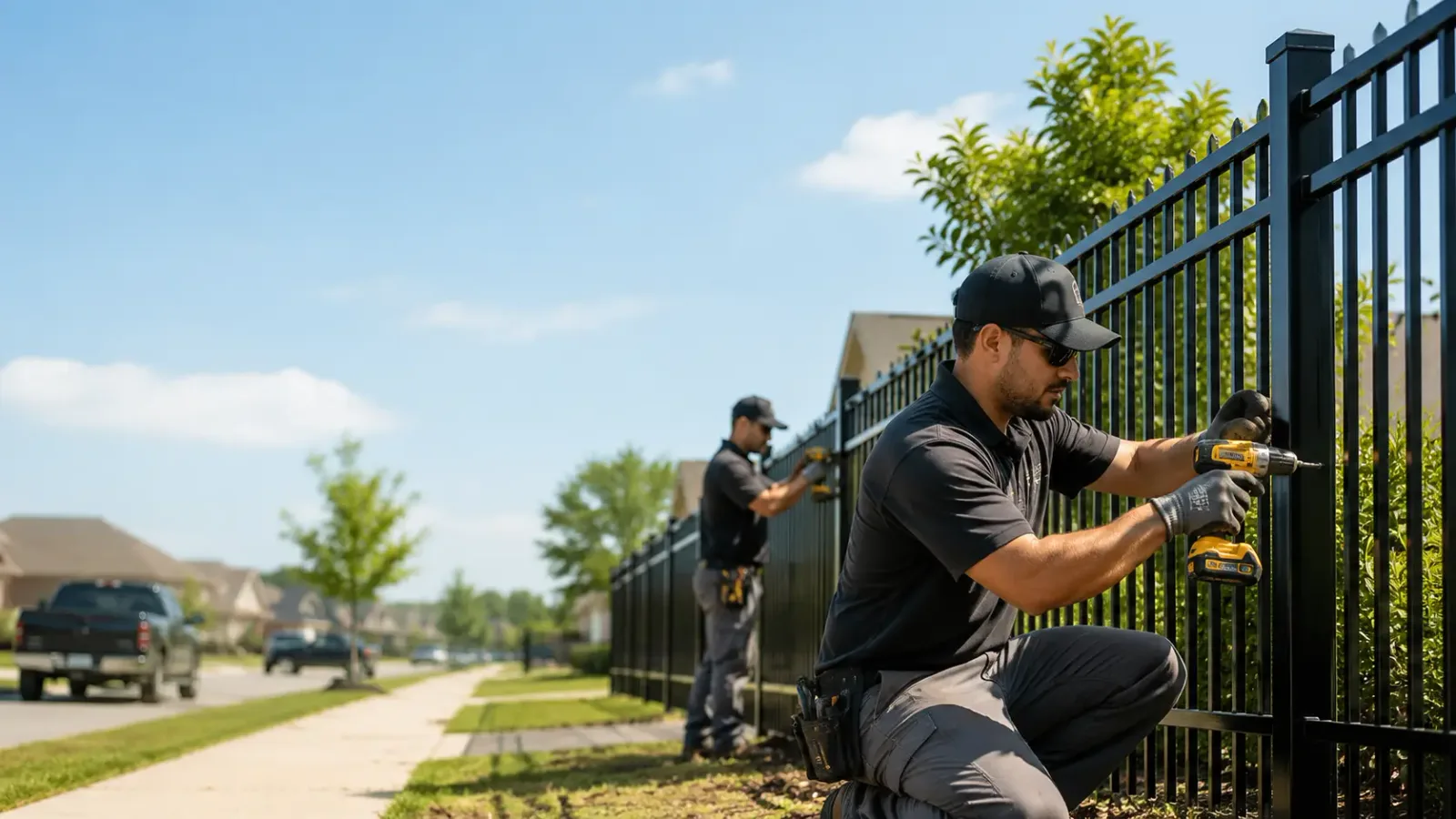 Metal Fence Installation in Saginaw, MN